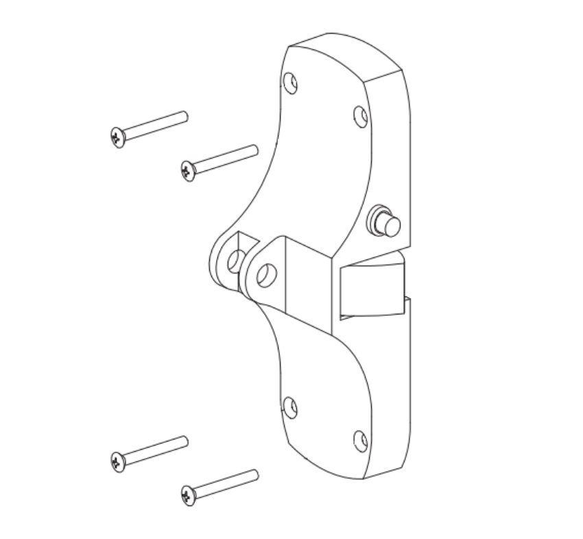 Von Duprin 050429 88K/L-F LHR Center Case Kit genuine OEM replacement part
