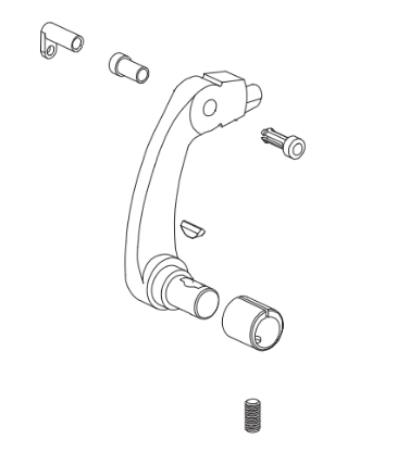 Von Duprin 050441 88-F Rim LH Lever Arm Kit