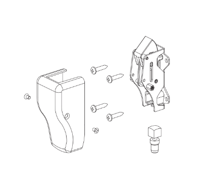 Von Duprin 050473 8827 PL Top Latch Kit with Cover