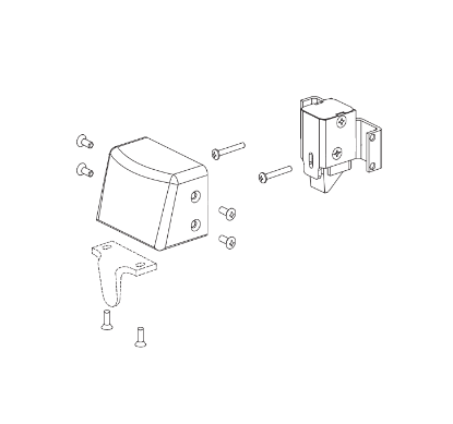 Von Duprin 050480 8827-F Flush Transom Latch Kit with Cover