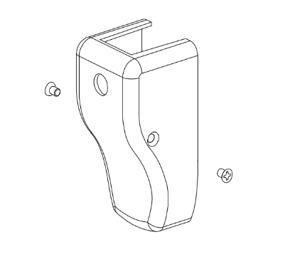 Von Duprin 050465 8827-F Top Latch Cover Kit