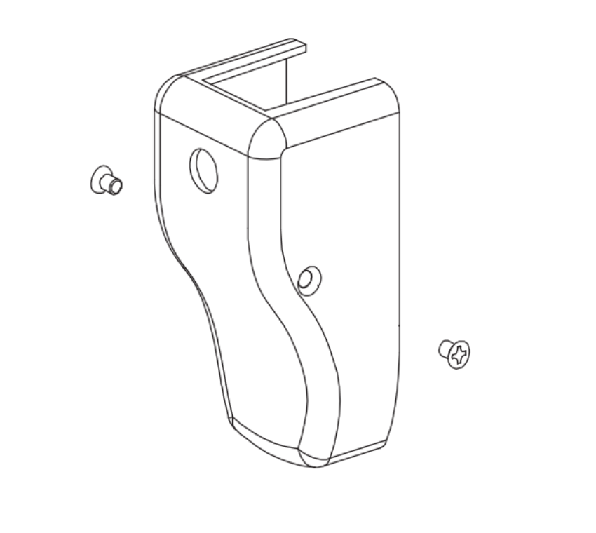 Von Duprin 050465 8827-F Top Latch Cover Kit