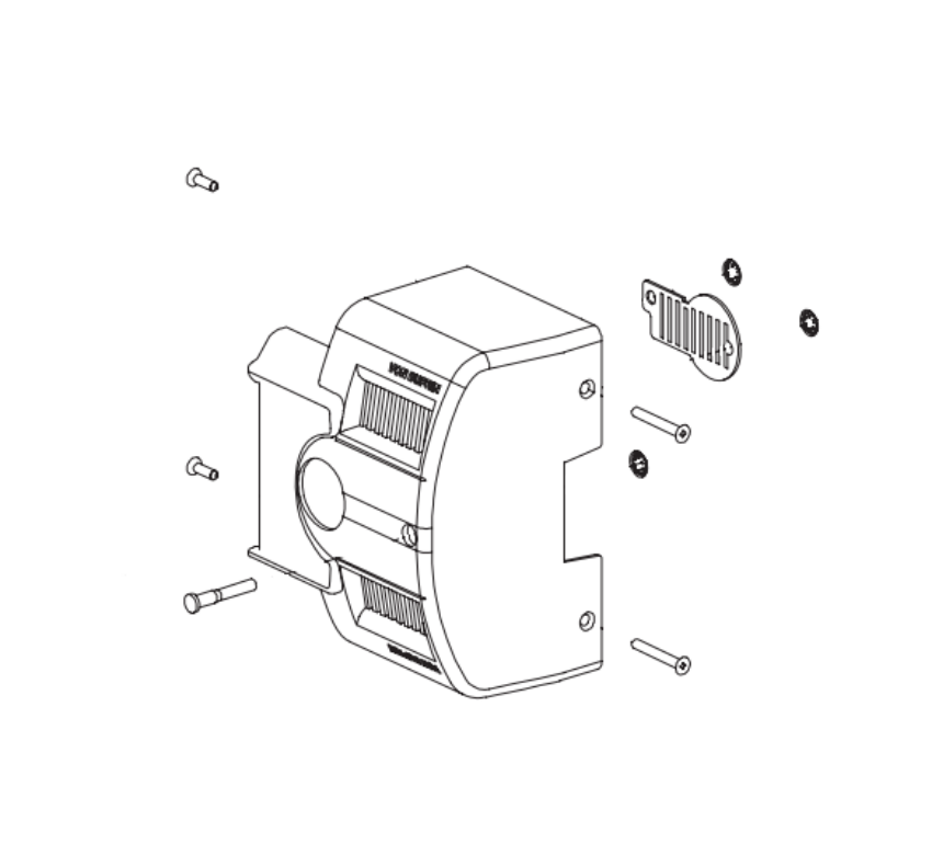 Von Duprin COVER.122 2670 Lockside Cover Kit US19