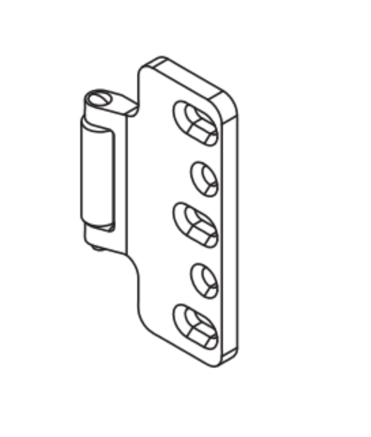 Von Duprin 699 Roller Strike for 98/9952 Series exit devices