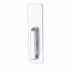 Von Duprin 230DT dummy trim in US26 Bright Chrome