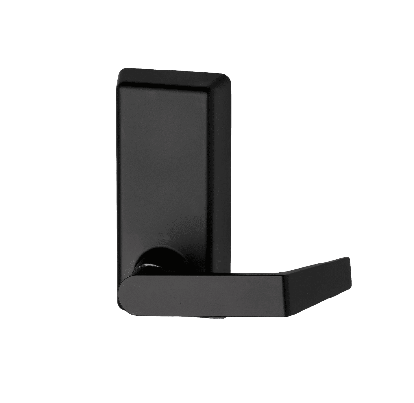 Von Duprin 230L-BE lever blank escutcheon in 315 Black Anodized