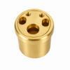 Von Duprin 110MD-NL night latch optional pull trim in US4 Satin Brass