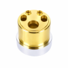 Von Duprin 110WD-NL night latch cylinder assembly in US3 Bright Brass