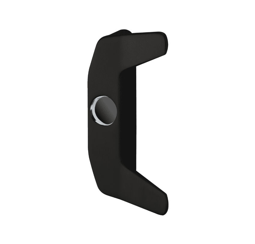 Von Duprin 386NL Night Latch Exit Trim in 315 Black Anodized