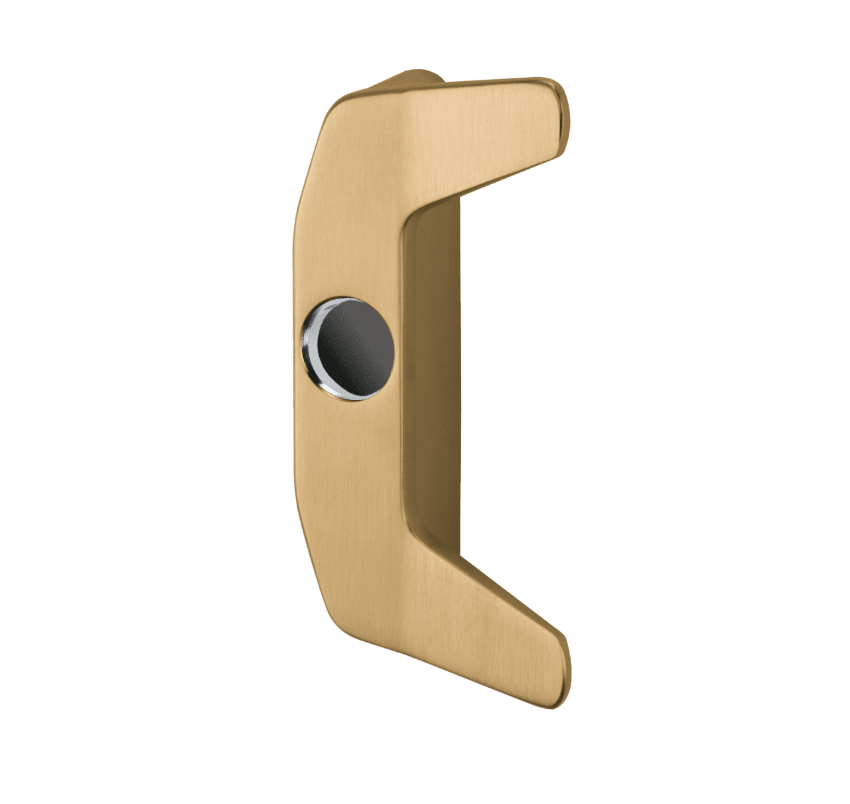 Von Duprin 386NL Night Latch Exit Trim in US4 Satin Brass