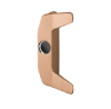 Von Duprin 386NL Night Latch Exit Trim in US10 Satin Bronze