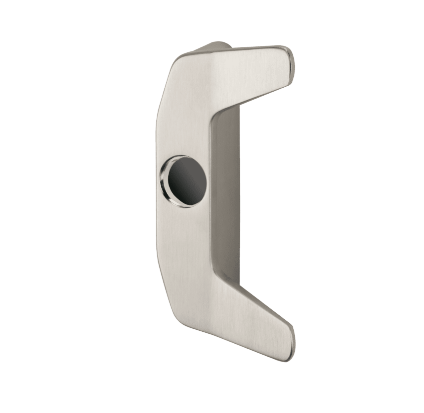 Von Duprin 386NL Night Latch Exit Trim in US15 Satin Nickel