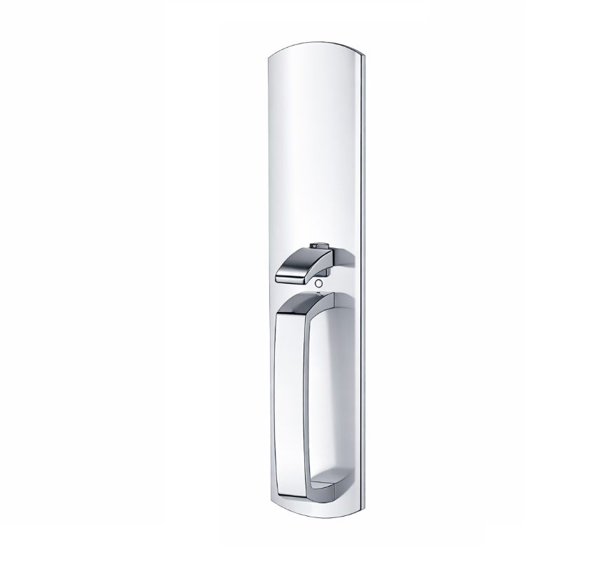 Von Duprin 880TP-BE Thumbpiece Blank Escutcheon in US26 Bright Chrome