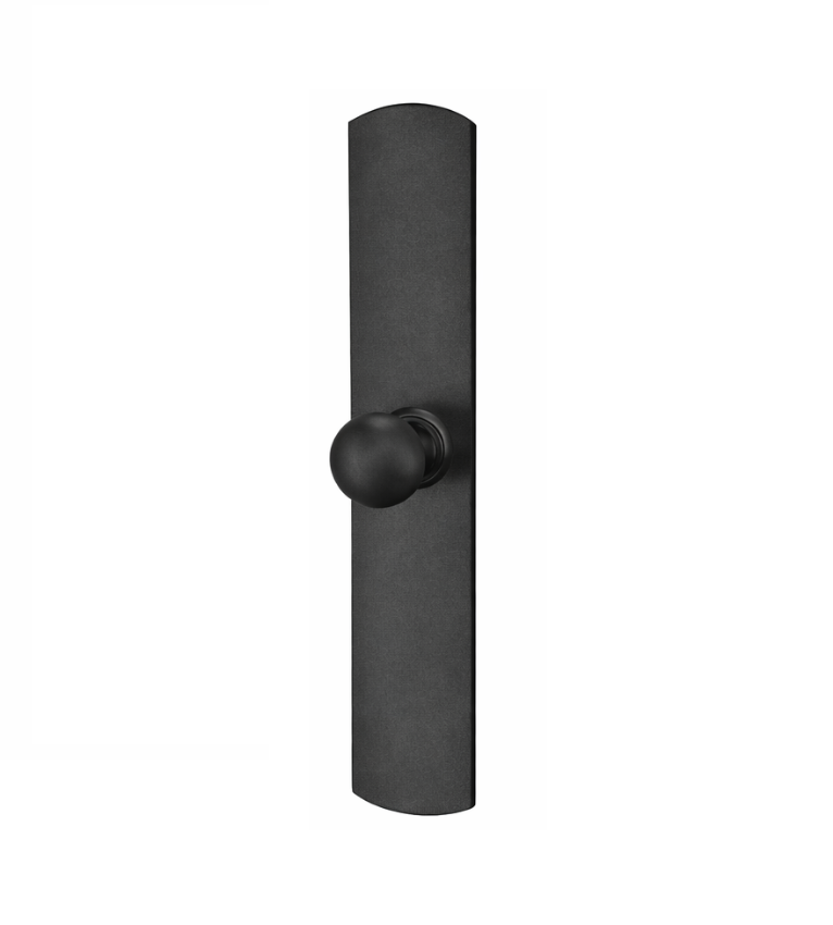 Von Duprin 880K-DT Knob, Dummy in 315 Black Anodized