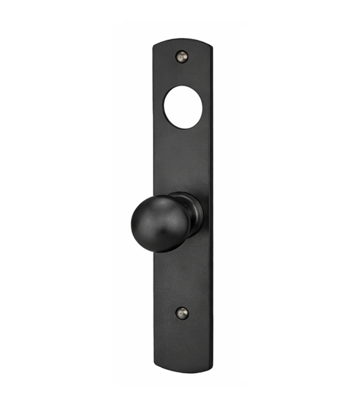 Von Duprin 606K Knob in 315 Black Anodized