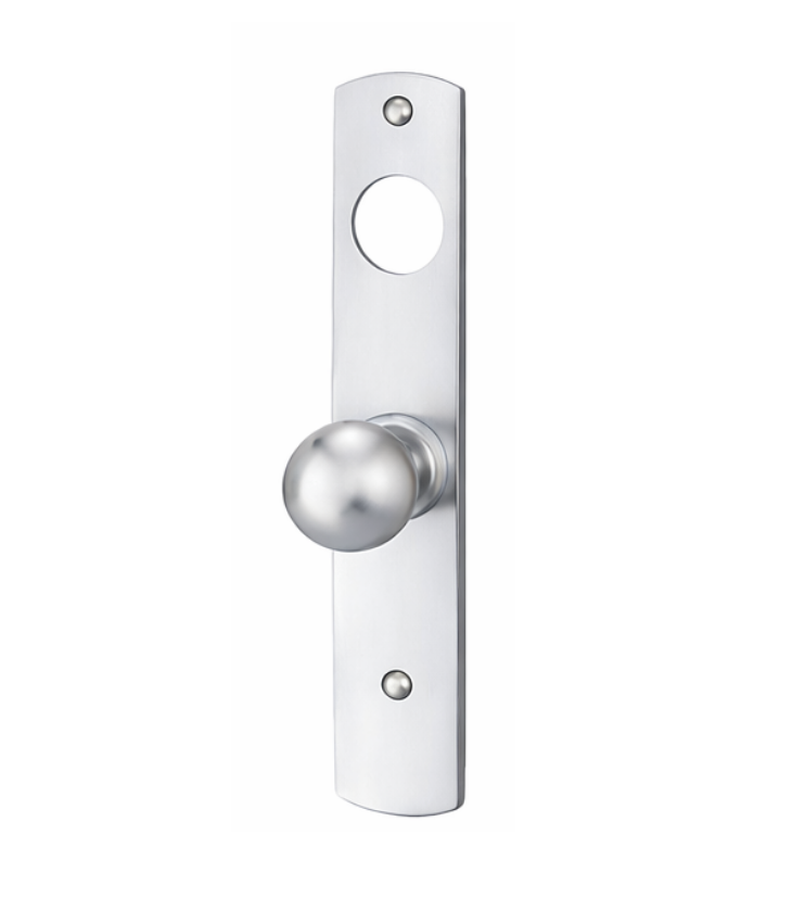 Von Duprin 606K Knob in US26 Bright Chrome