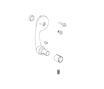 Von Duprin 050112 55 R/M/CV LH Lever Arm Kit genuine OEM exit device replacement part