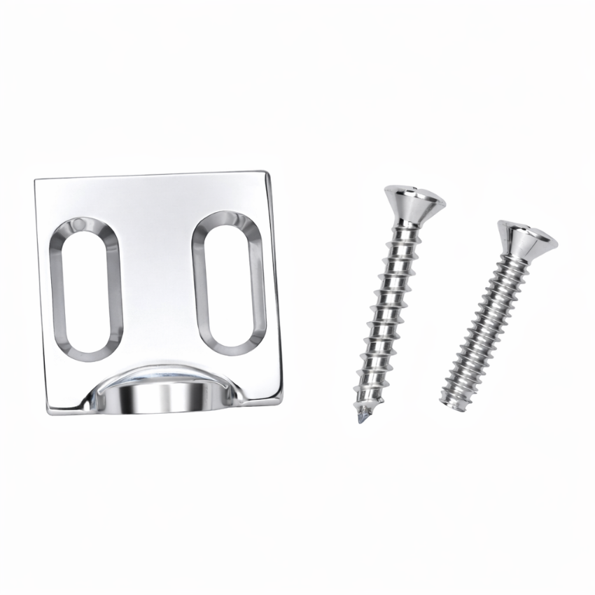 Von Duprin 900576 5547-F Plunger Release Bracket US26 Bright Chrome
