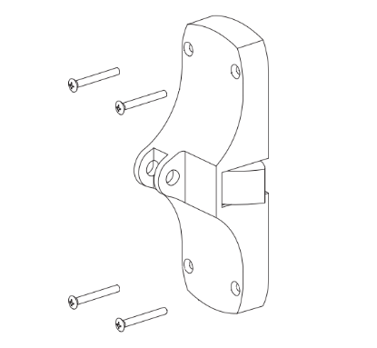 Von Duprin 050409 88EO/DT/NL Rim Center Case Kit Von Duprin 050409 88EO DT NL rim center case kit