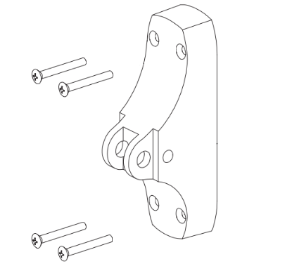 Von Duprin 050435 88 R/M/V End Case Kit Von Duprin 050435 88 R/M/V End Case Kit