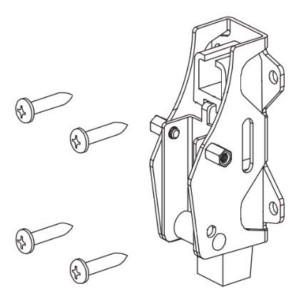Von Duprin 050463 8827-F Bottom Latch Kit Less Cover packaging