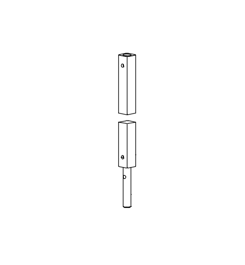 Von Duprin 050643 3327A Extension Rod 60 Inch Kit