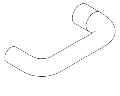 Von Duprin 050734 #03 Lever for 994/996 RMV L/L-BE Trim