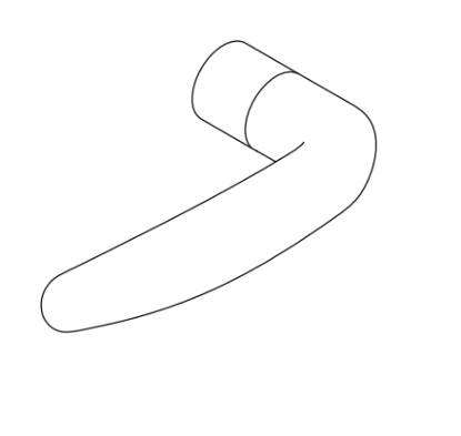Von Duprin 050737 #07 Lever for 994/996 RMV L/L-BE