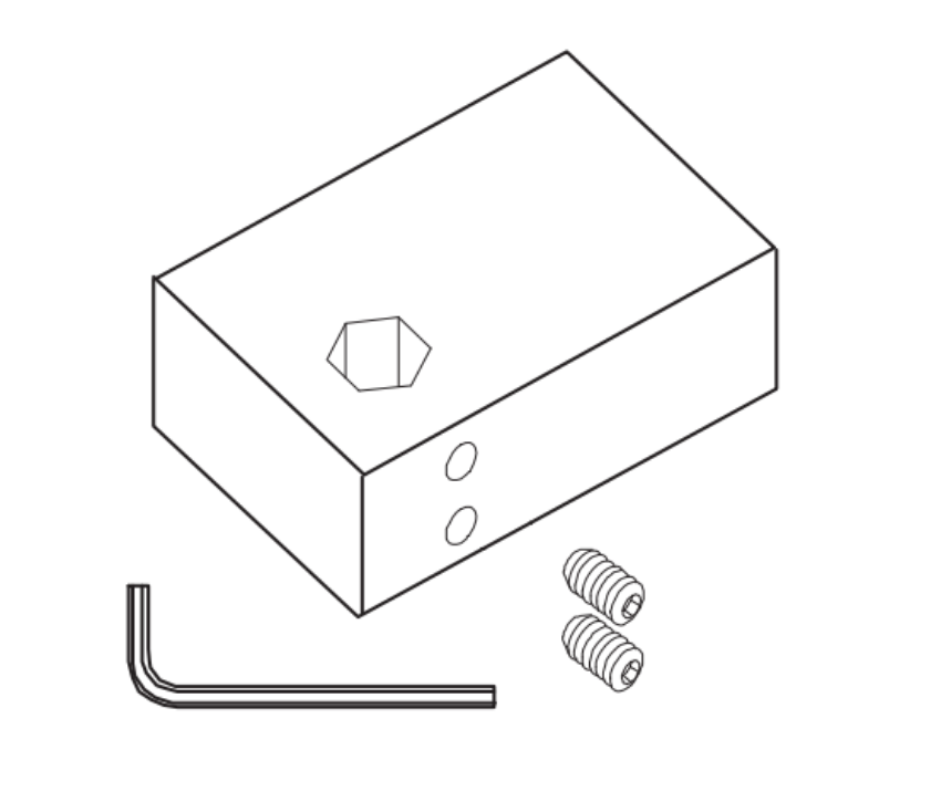 Picture of 109127 Rod Member Kit 2-1/4" Door, Model 371