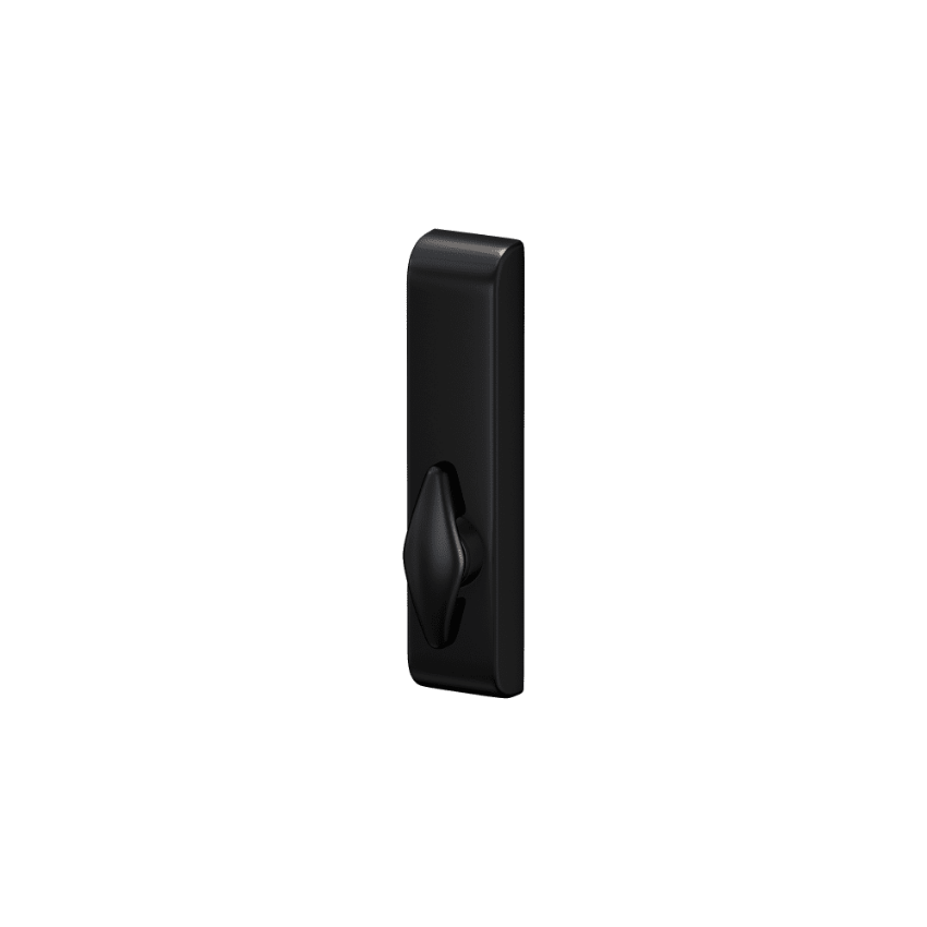 Von Duprin 376WDC-T-BE Thumbturn, Blank Escutcheon in 315 Black Anodized
