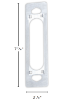 Picture of 10WDA Cover Plate, 370 Series Controls On Wood Doors