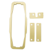 Von Duprin XP98/99GBK-R/M 1/4-inch Glass Bead Kit in US4 Satin Brass