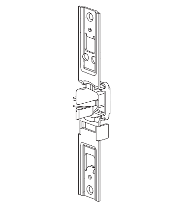 Picture of 109773, 7500 Latchbolt and FaceplateSub-Assembly