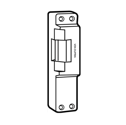 Picture of 6114 Grade 1 Electric Strike, Fire Rated (Electrically Unlocked)