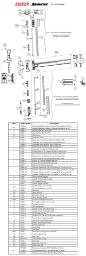 Detex 20 SVR Parts Diagram