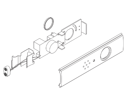 Picture of 650168, 25 Series Exit Alarm Kit, 4 Ft