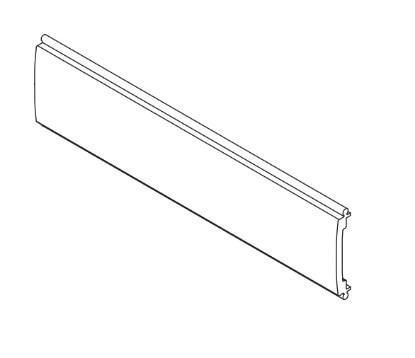 Picture of 650228, 25 Series Fire Channel Cover, 4 Ft.
