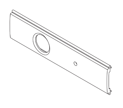 Picture of 650144, 25 Series KOR Channel cover 4 Ft