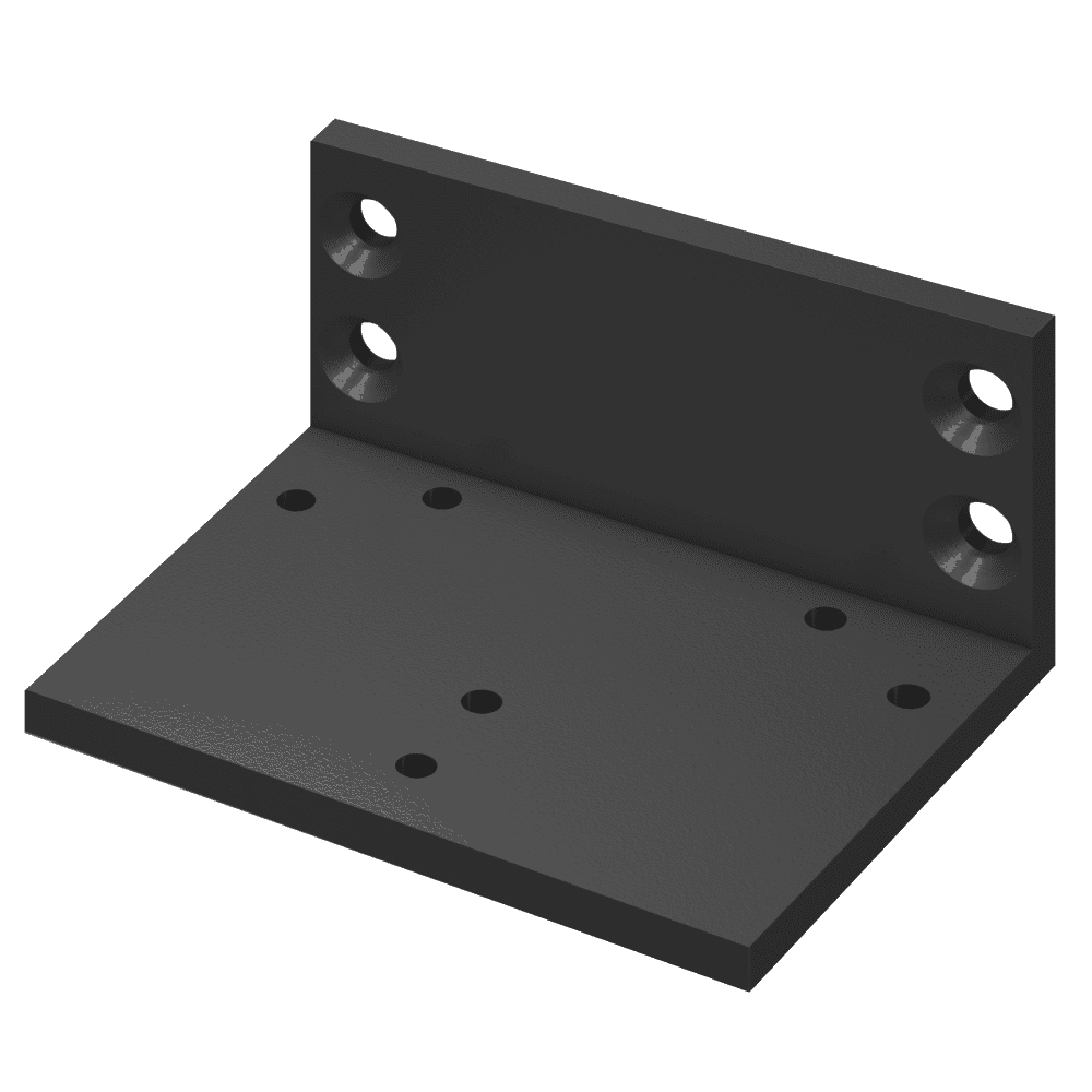 622 / MTBLK - Matte Black Powder Coat