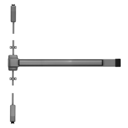 Picture of 2227EO-F Surface Mounted Vertical Rod Fire Exit Device, Exit Only
