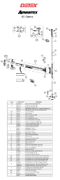 Detex 87 CVR Series Parts Diagram