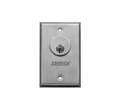 Detex CS430 dual momentary keyswitch station for commercial access control and security systems
