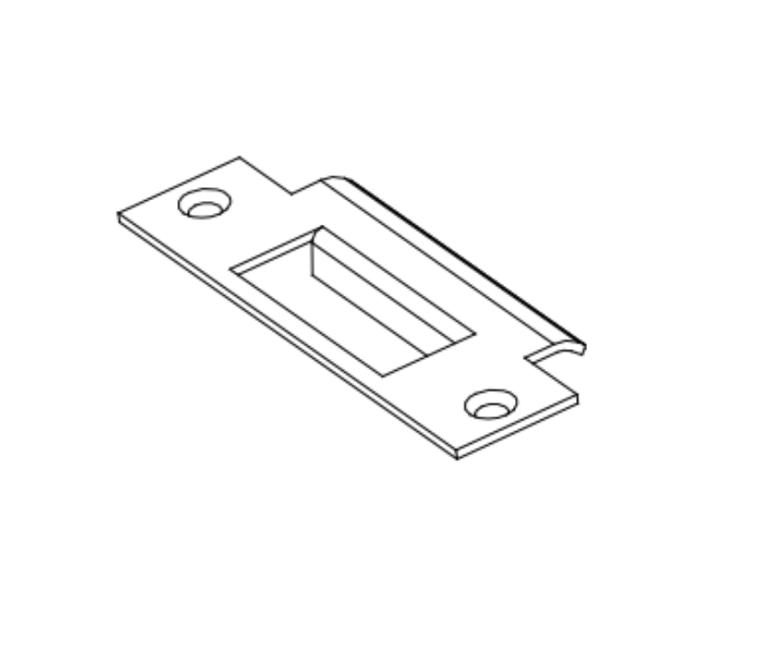 Detex 90 Standard ANSI Strike for 30 Series Mortise Exit Devices