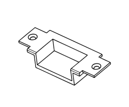 Detex 92 Strike Double Door Strike for 30 Series Mortise Exit Devices