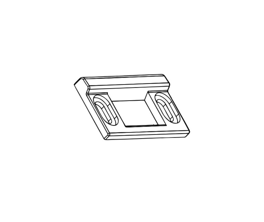 Detex 98 Semi-Mortise Strike for Advantex 10 and 40 Series Rim Exit Devices