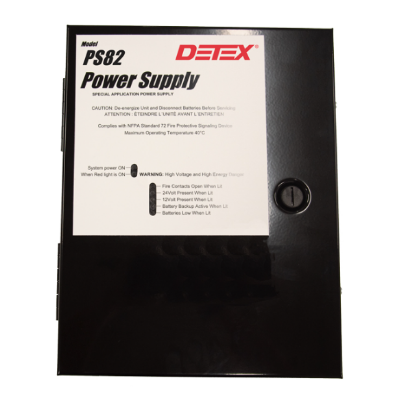Detex PS82 power supply and logic controller