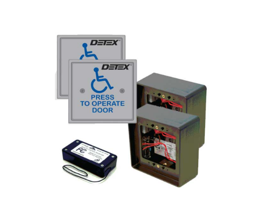 Detex 104792-HSS wireless single door activation kit