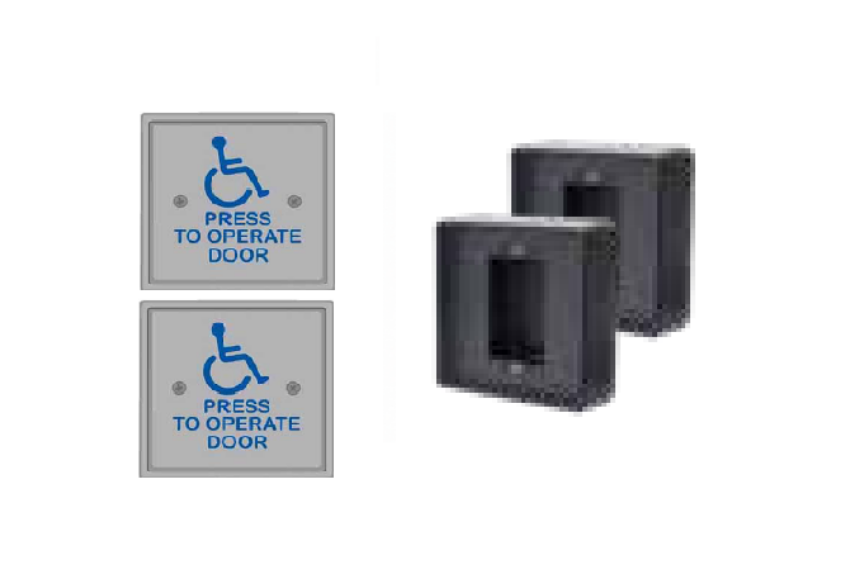 Detex 104791-2 hardwired single door kit