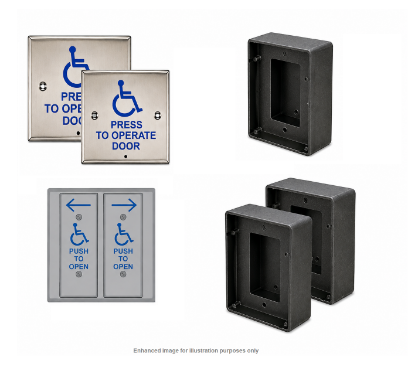Detex 105387-HSS wired vestibule door kit