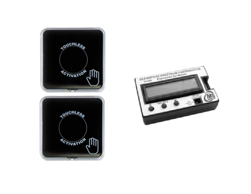 Detex NXG-KIT touchless wireless single door kit